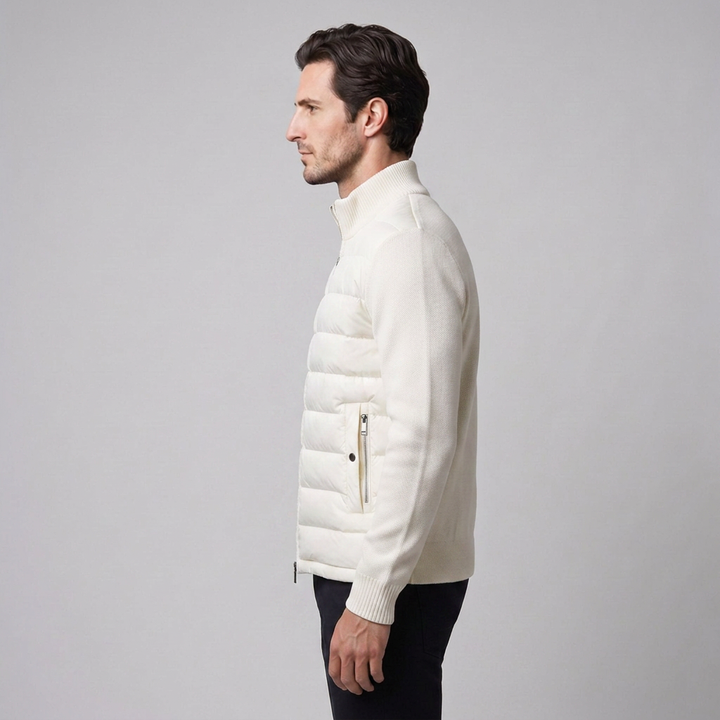 Corwin | Sharp Quilted Hybrid Jacket for Men