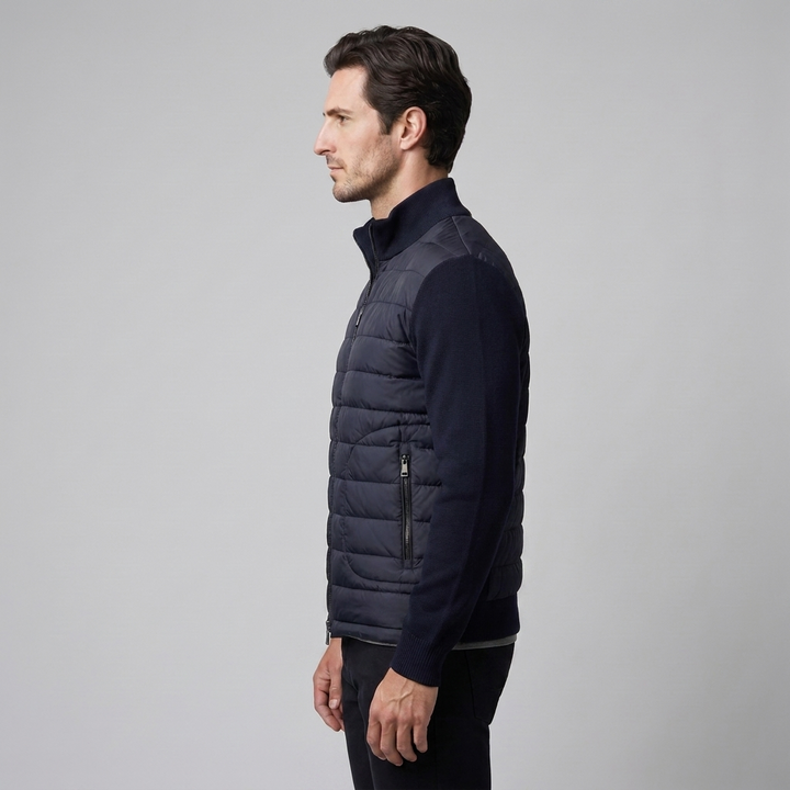 Corwin | Sharp Quilted Hybrid Jacket for Men