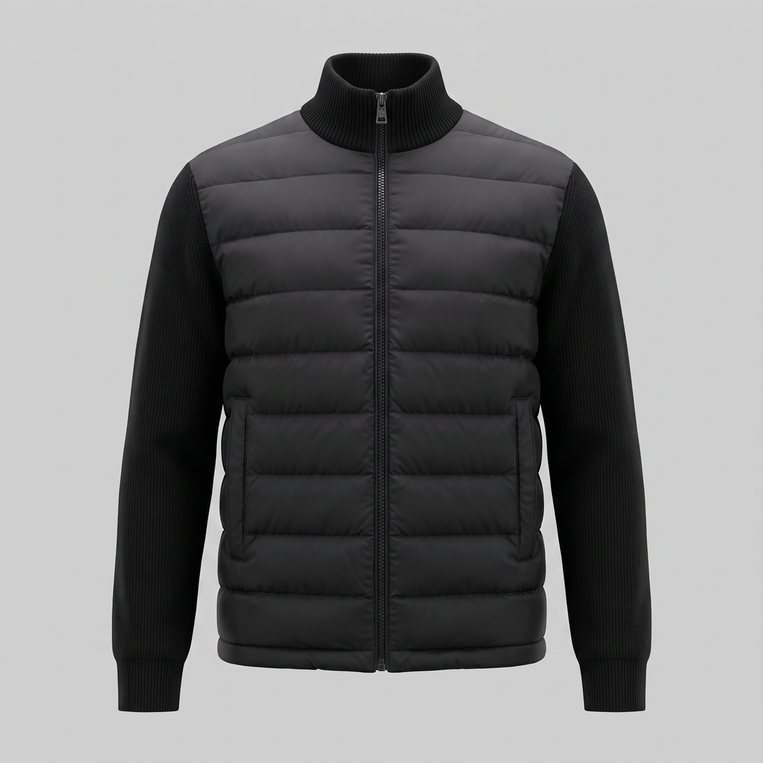 Corwin | Sharp Quilted Hybrid Jacket for Men