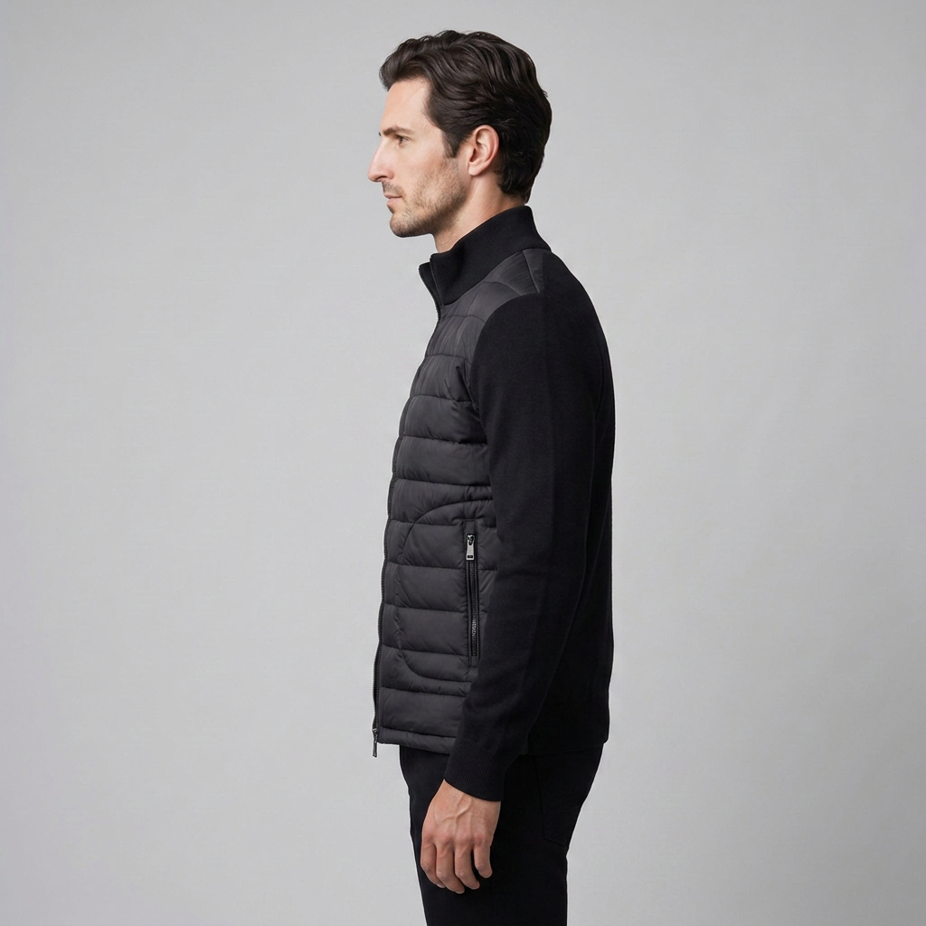 Corwin | Sharp Quilted Hybrid Jacket for Men