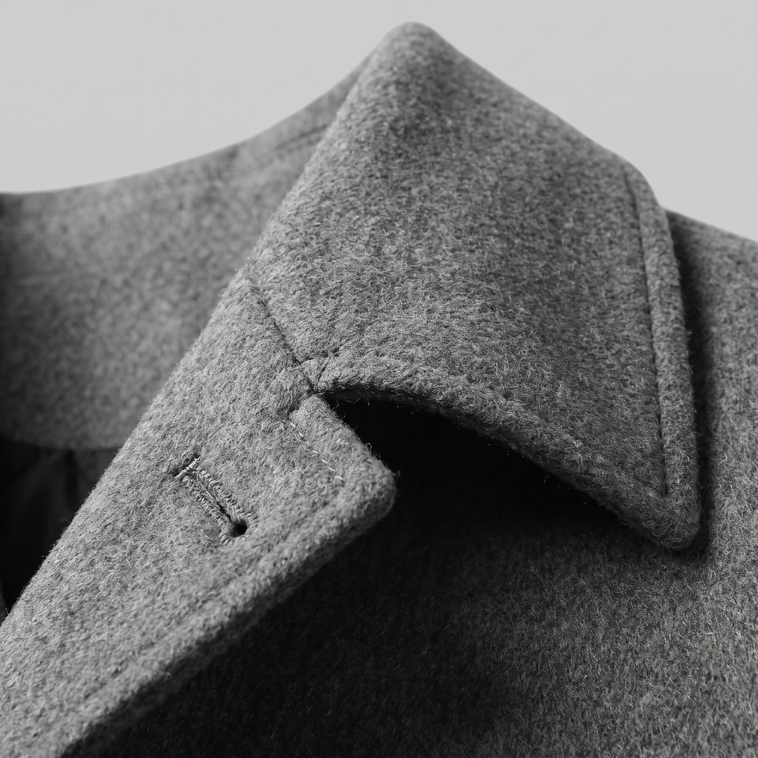 Ignatius | Sharp Quilted Mens Overcoat