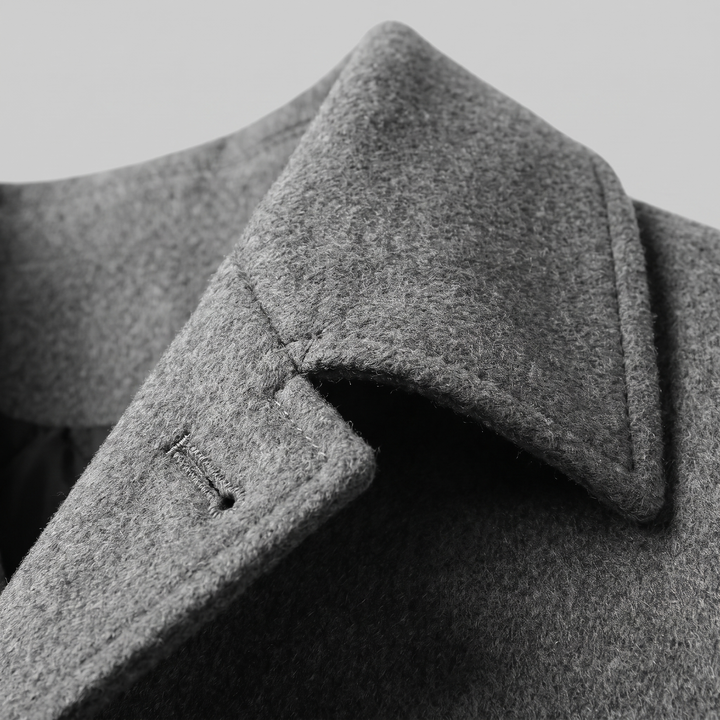 Ignatius | Sharp Quilted Mens Overcoat