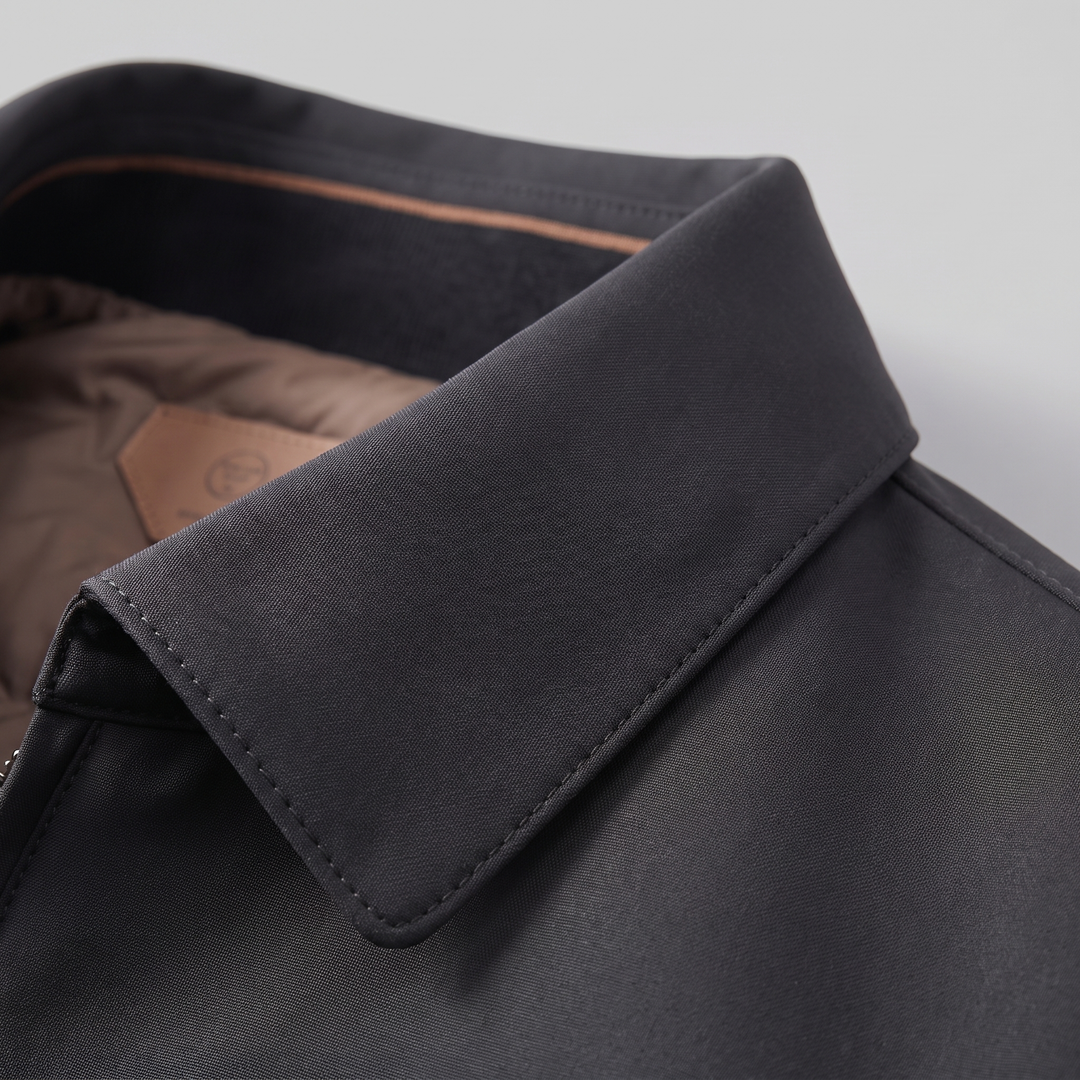 Duncan | Sharp Quilted Lined Zip Jacket for Men