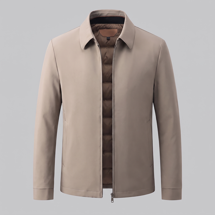 Duncan | Sharp Quilted Lined Zip Jacket for Men