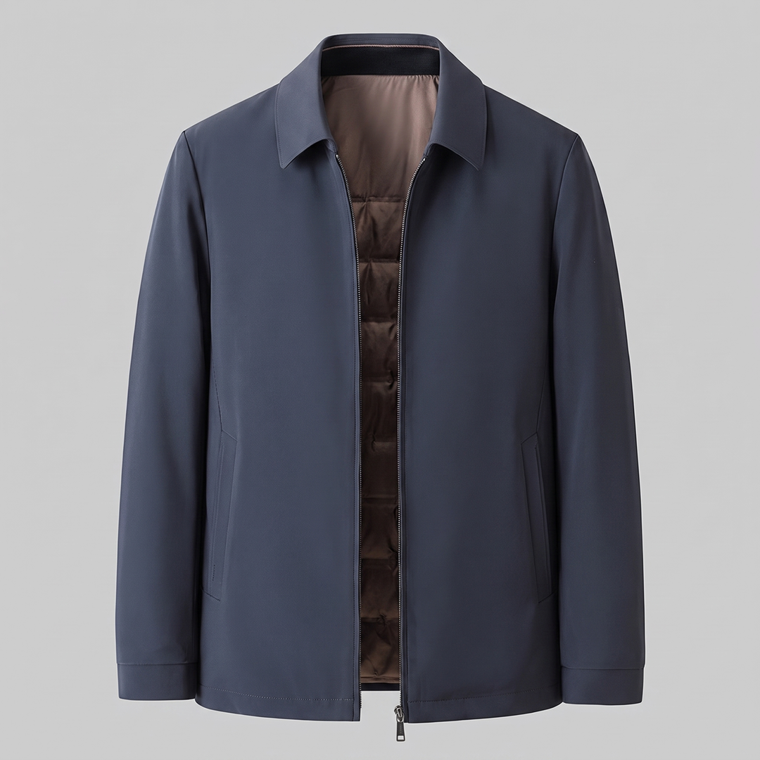 Duncan | Sharp Quilted Lined Zip Jacket for Men