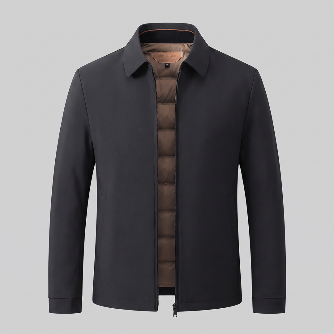 Duncan | Sharp Quilted Lined Zip Jacket for Men