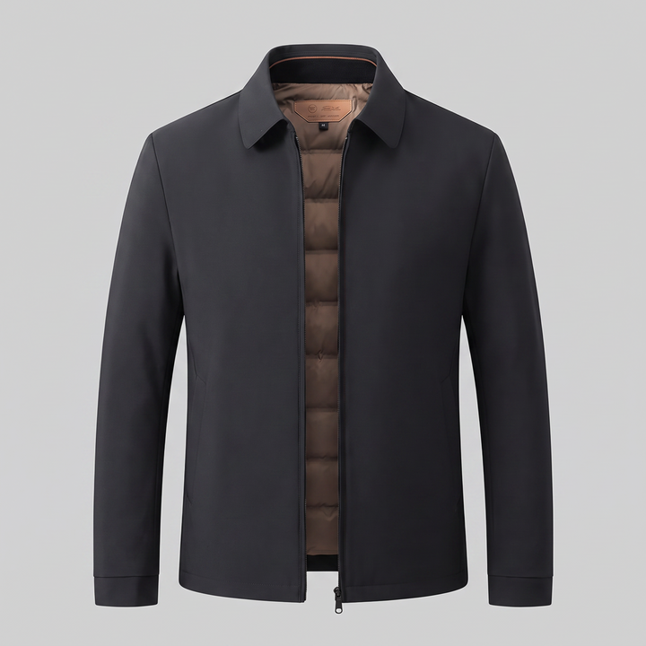 Duncan | Sharp Quilted Lined Zip Jacket for Men