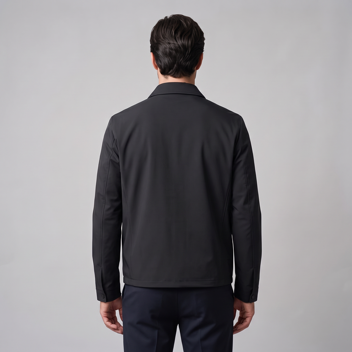 Duncan | Sharp Quilted Lined Zip Jacket for Men