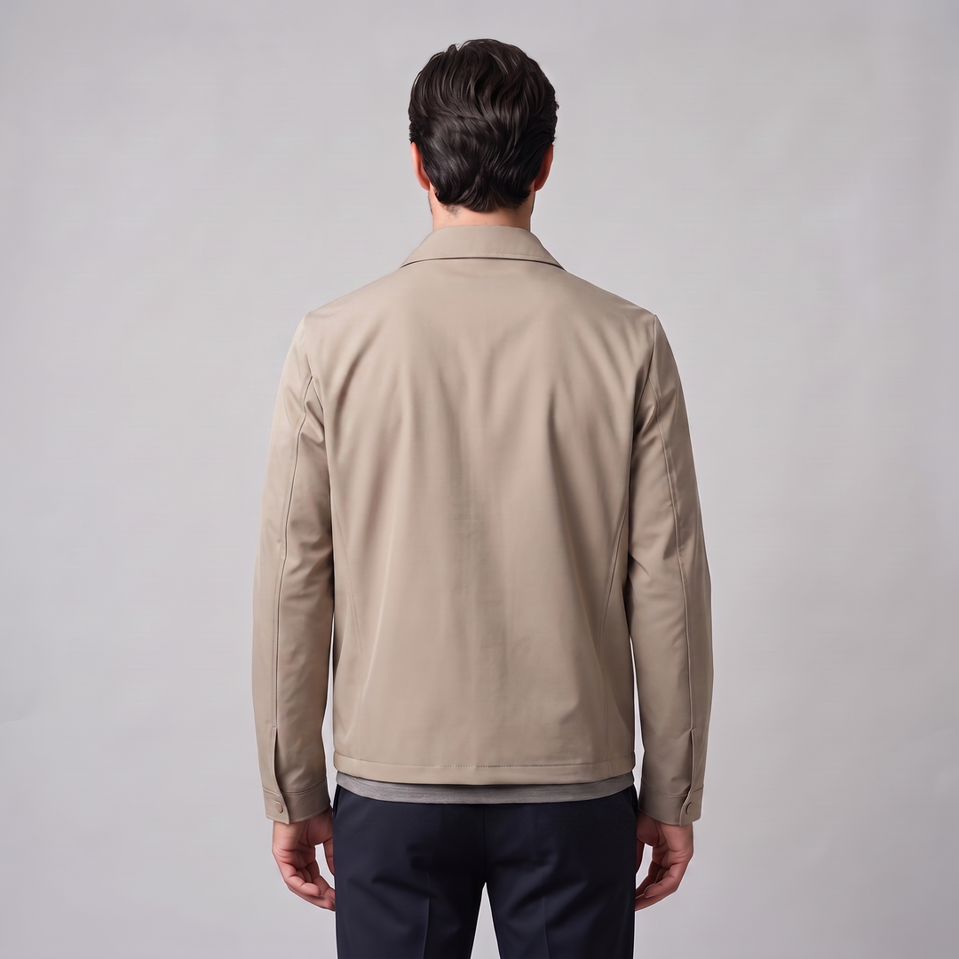 Duncan | Sharp Quilted Lined Zip Jacket for Men