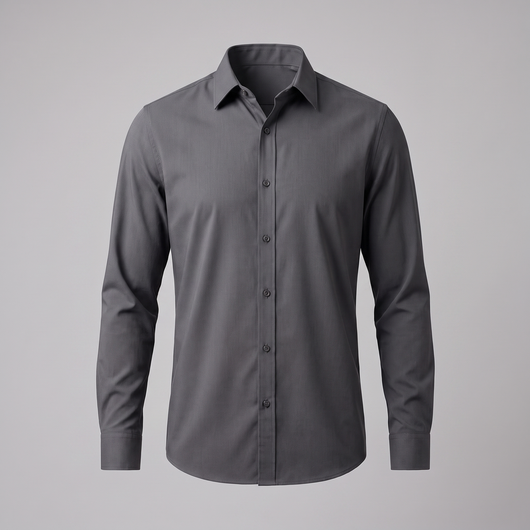 Rowan | Relaxed Viscose Overshirt with Button-Down Front