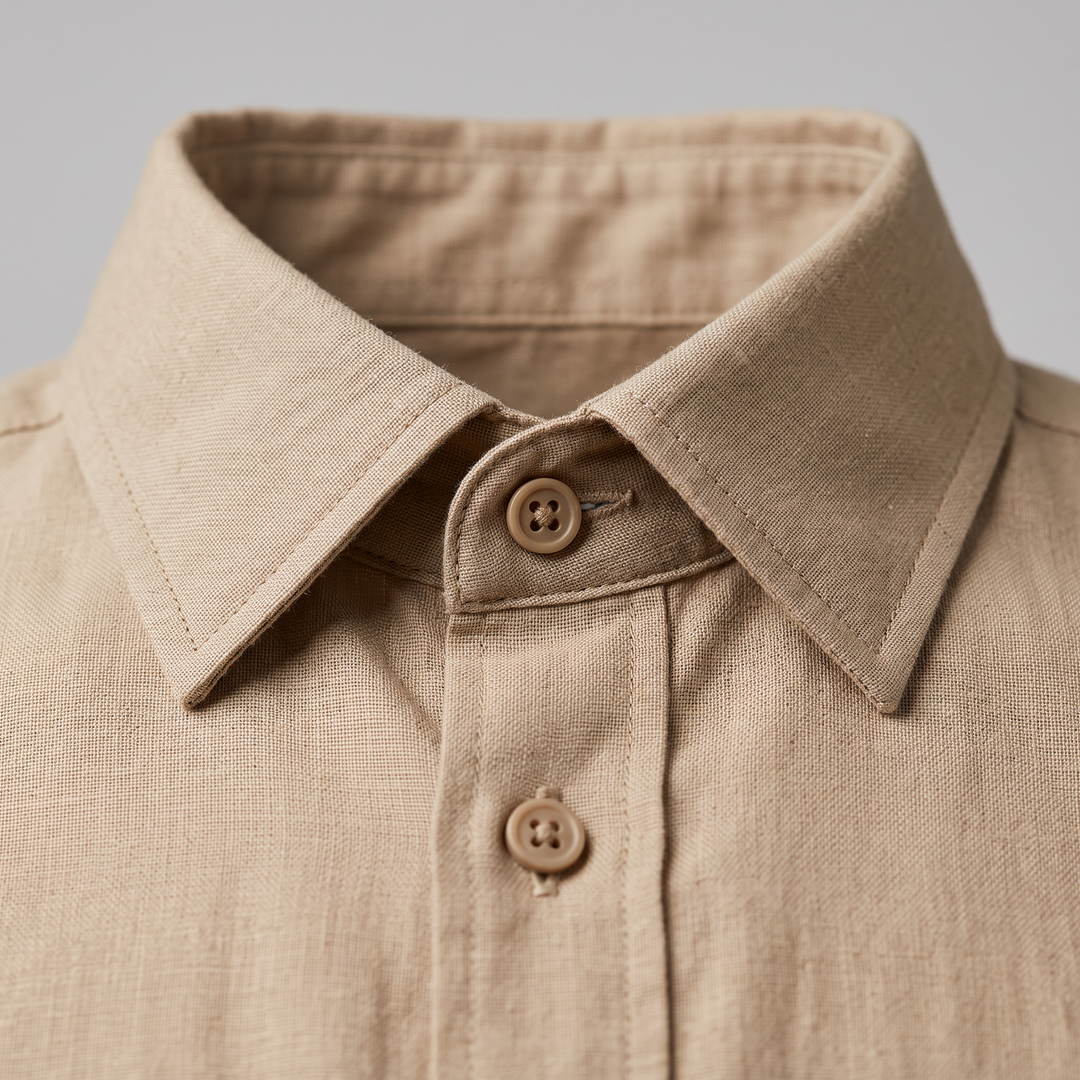 Rowan | Relaxed Viscose Overshirt with Button-Down Front