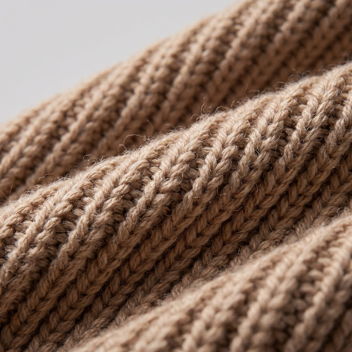 Silas | Sharp Ribbed Full-Zip Knit Cardigan