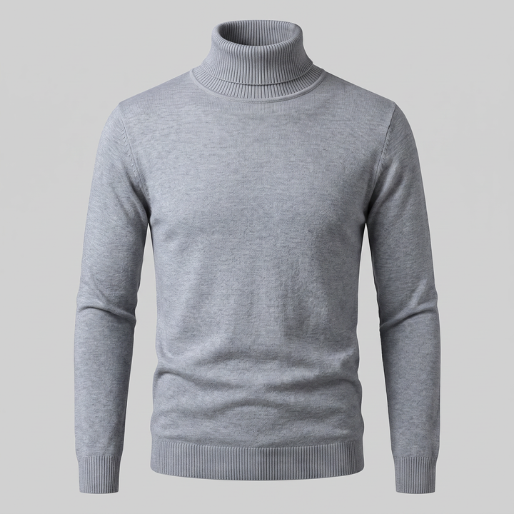Barrington | Warm Ribbed Turtleneck Jumper for Men