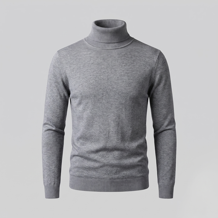 Barrington | Warm Ribbed Turtleneck Jumper for Men