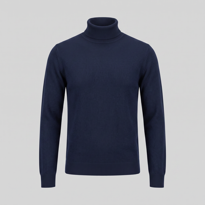 Barrington | Warm Ribbed Turtleneck Jumper for Men