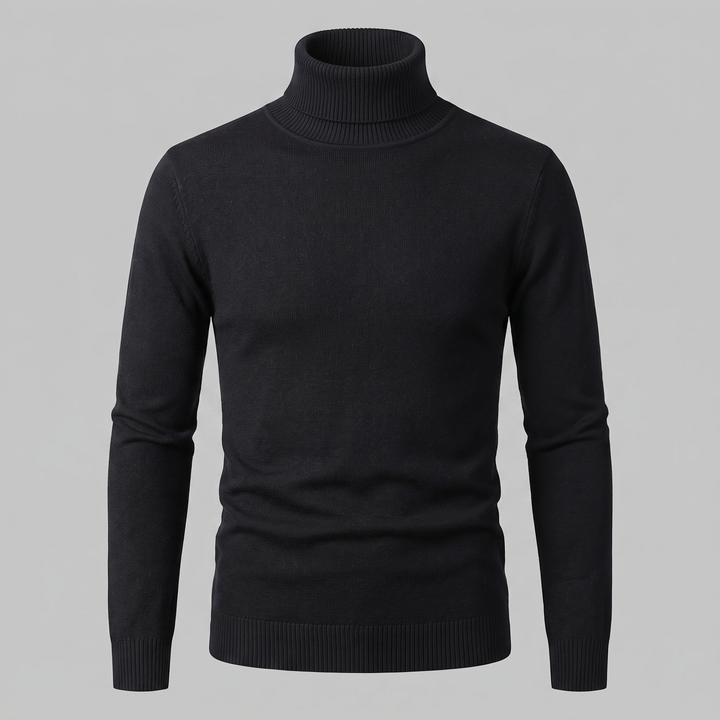 Barrington | Warm Ribbed Turtleneck Jumper for Men