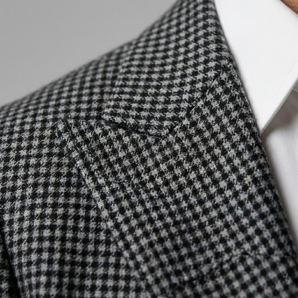 Oscar | Sharp Double-Breasted Check Blazer for Men's Tailoring
