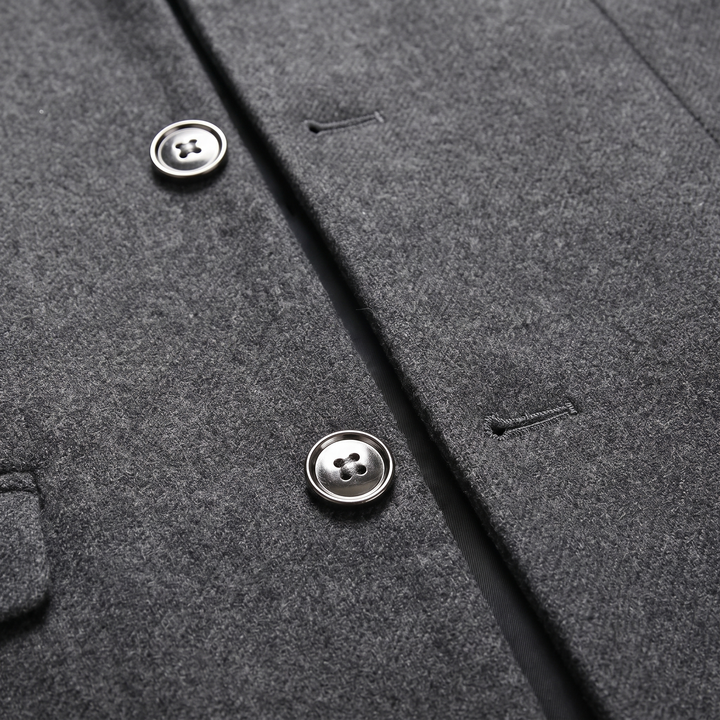 Jethro | Elegant Long Overcoat for Men