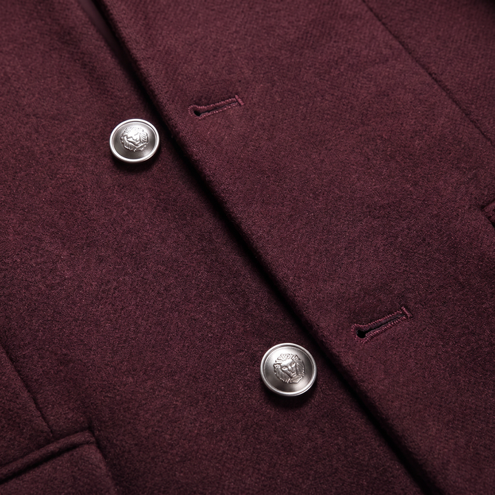 Jethro | Elegant Long Overcoat for Men