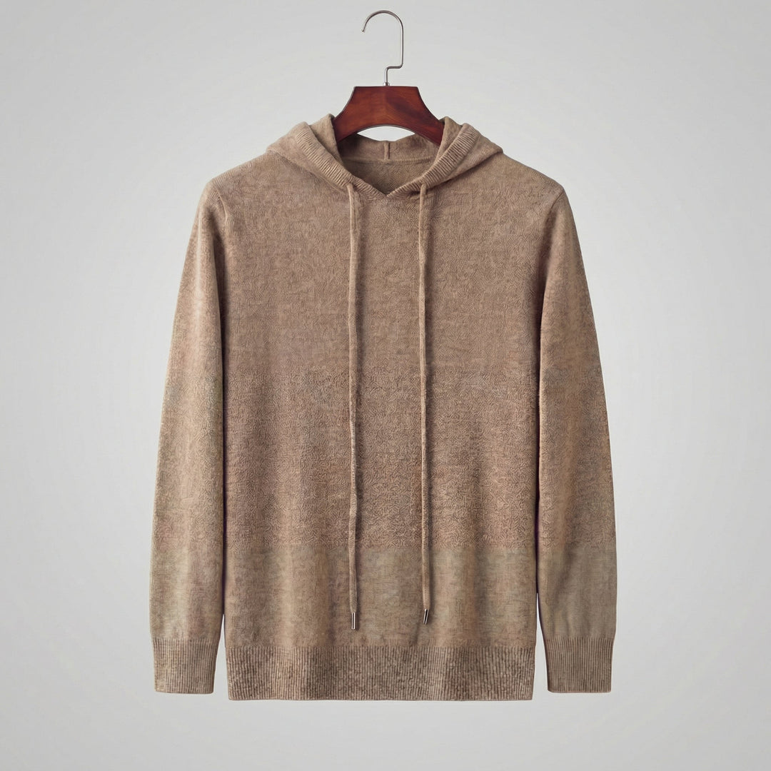 Jorah | Casual Knitted Pullover Hoodie for Men