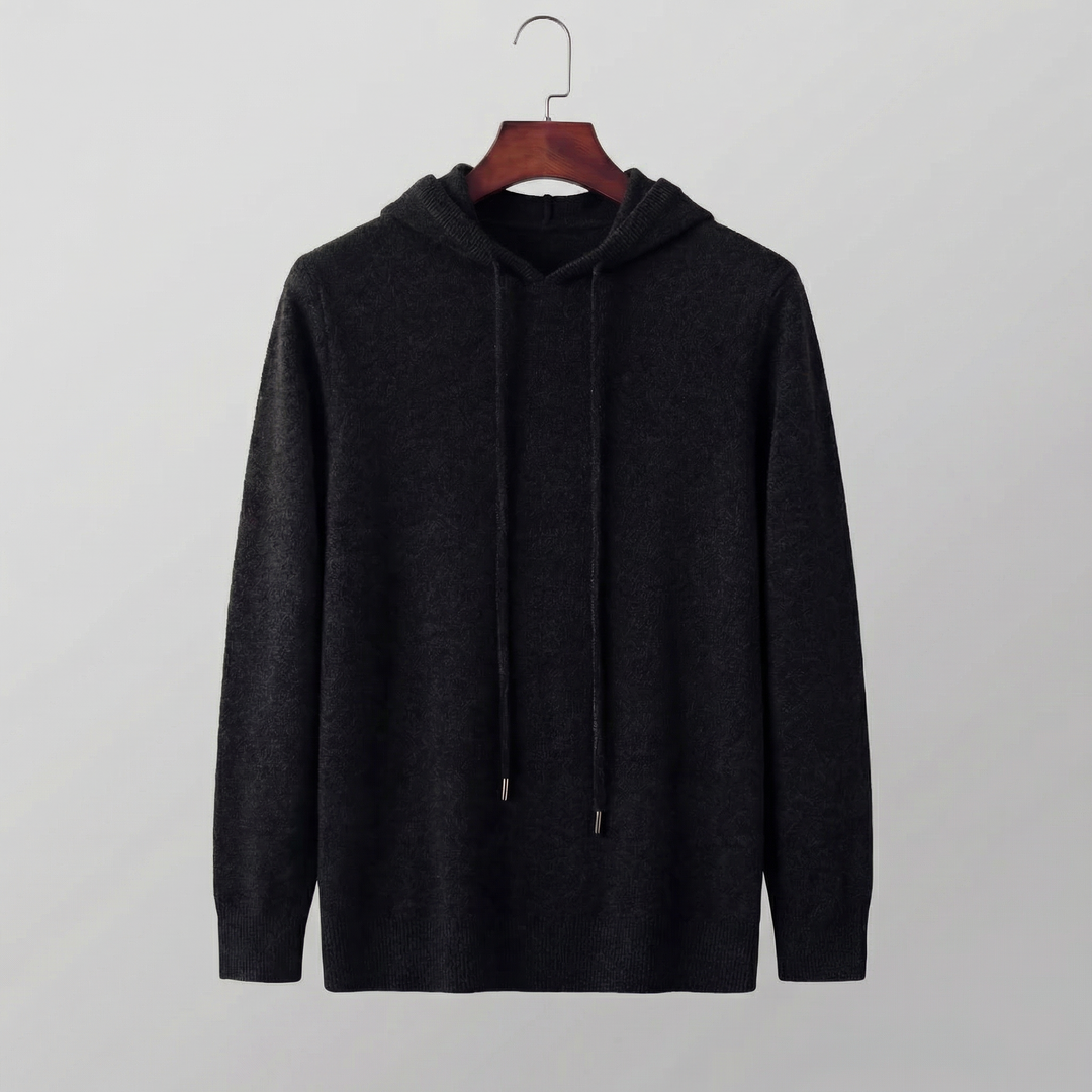 Jorah | Casual Knitted Pullover Hoodie for Men