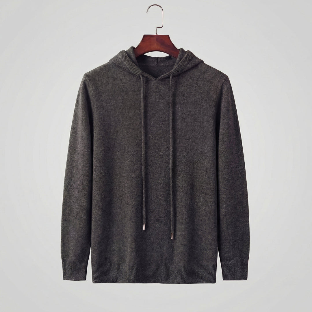 Jorah | Casual Knitted Pullover Hoodie for Men
