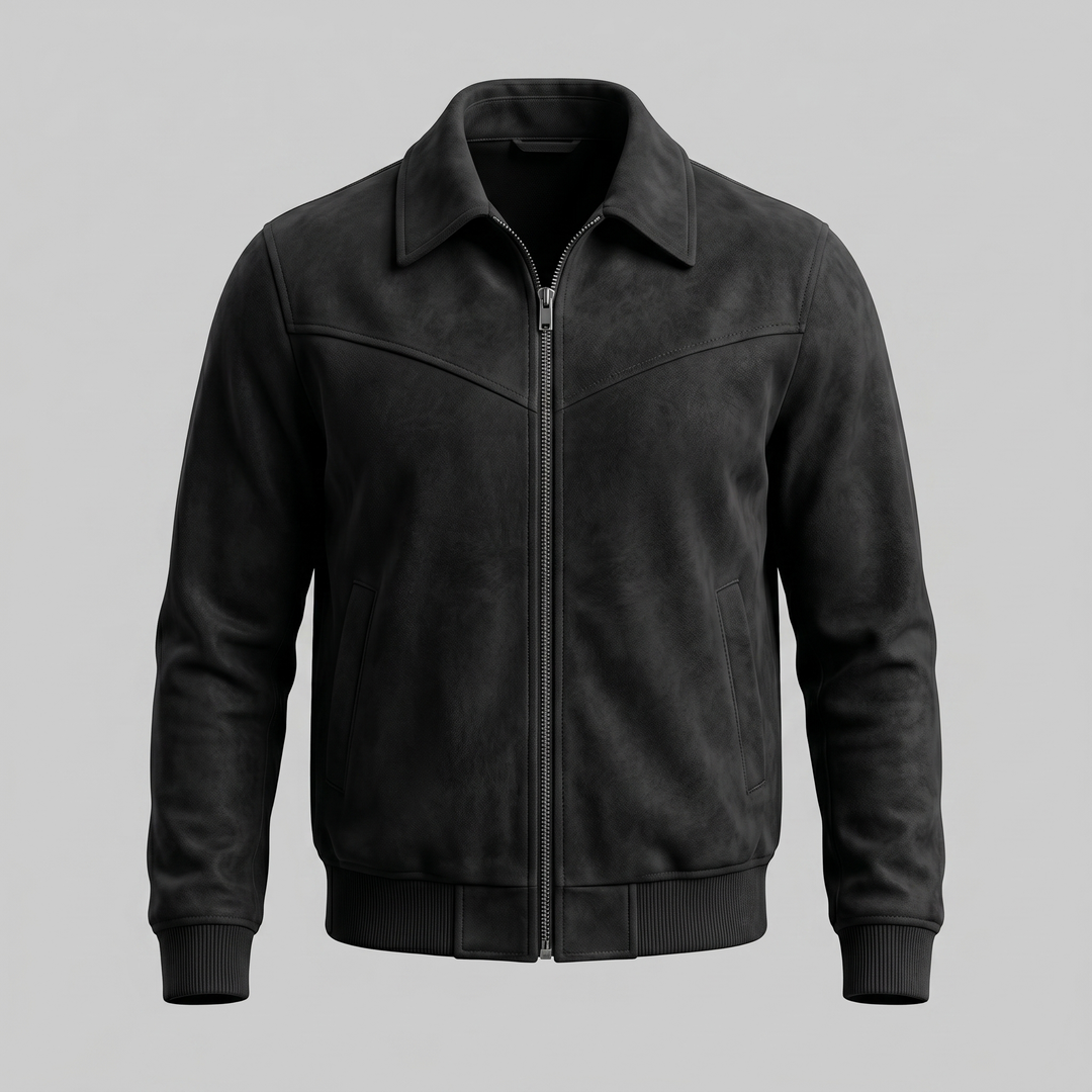Felix | Classic Suede Bomber Jacket for Men