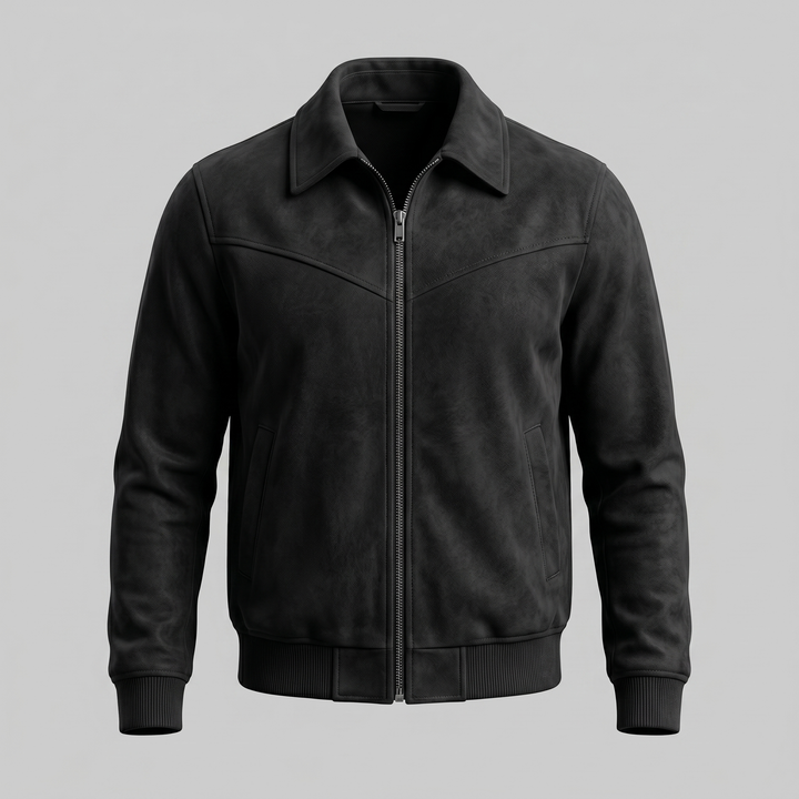 Felix | Classic Suede Bomber Jacket for Men