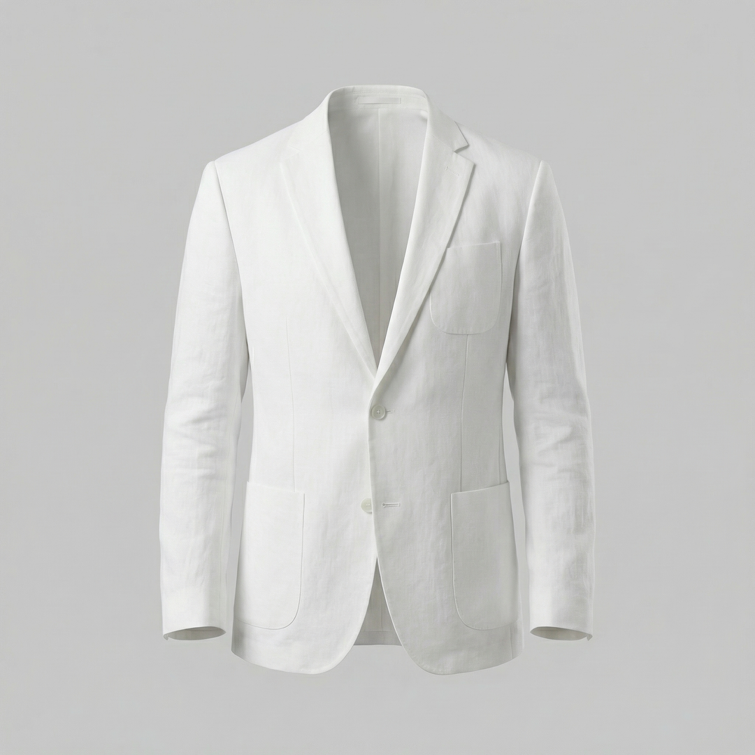 Freddie | Relaxed Linen Blazer for Men's Breathable Tailoring