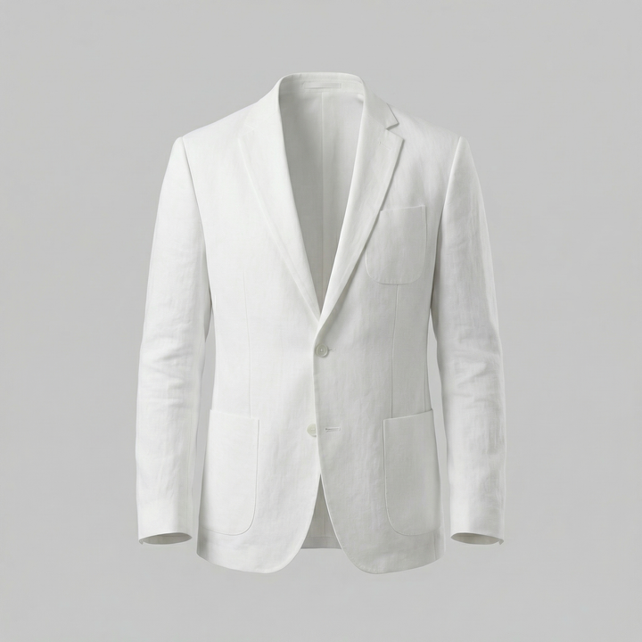 Freddie | Relaxed Linen Blazer for Men's Breathable Tailoring