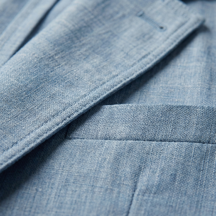 Freddie | Relaxed Linen Blazer for Men's Breathable Tailoring