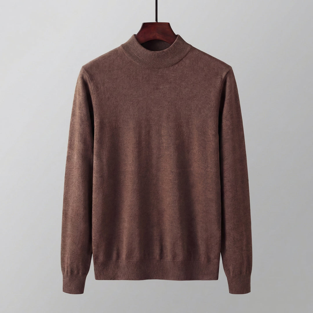 Mercer | Elegant Roll Neck Jumper for Men