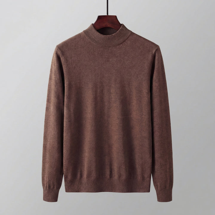 Mercer | Elegant Roll Neck Jumper for Men