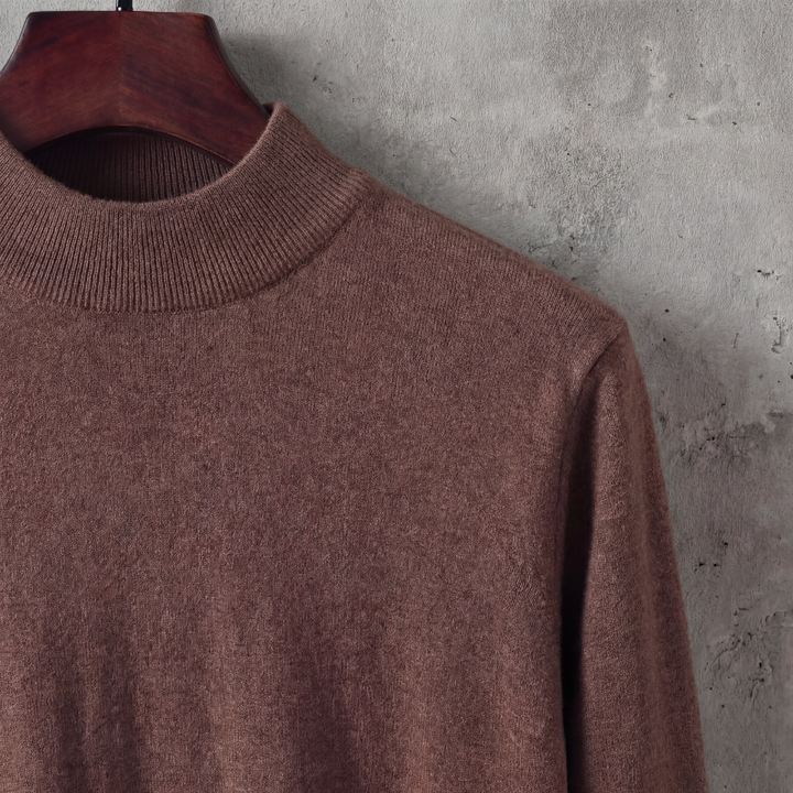 Mercer | Elegant Roll Neck Jumper for Men