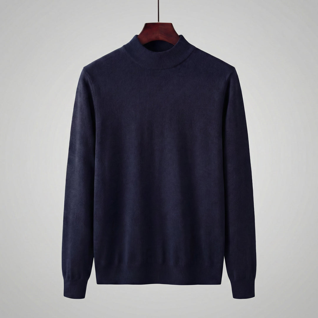 Mercer | Elegant Roll Neck Jumper for Men