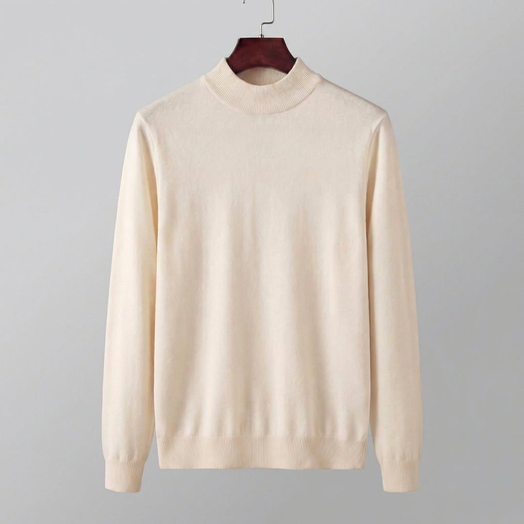 Mercer | Elegant Roll Neck Jumper for Men
