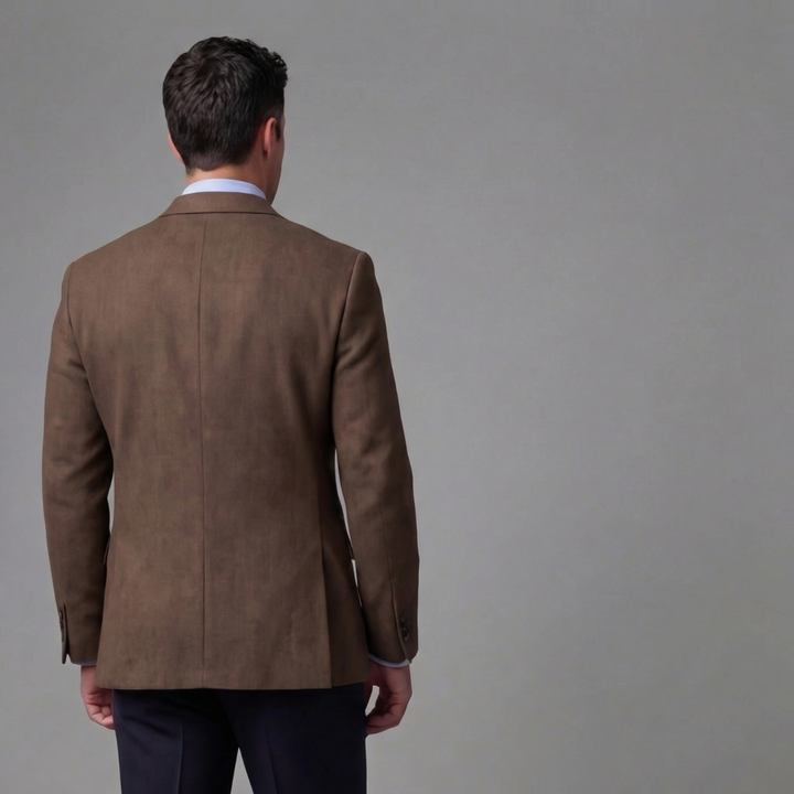 Leo | Vintage Check Blazer with Classic Tailoring for Men