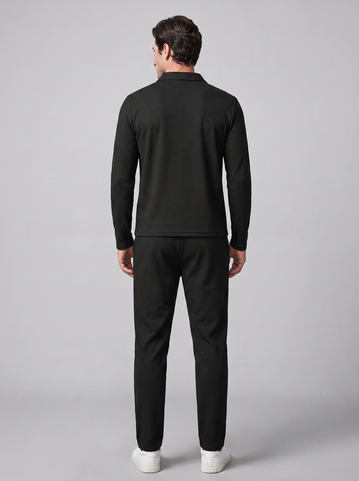 Ambrose | Relaxed Quarter-Zip Tracksuit Set for Men