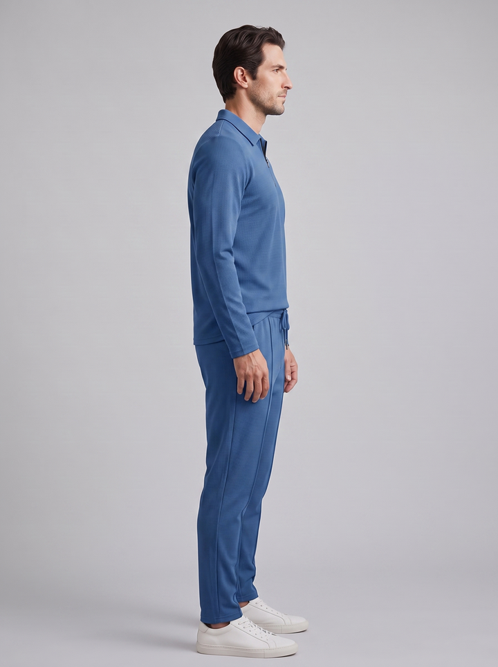 Ambrose | Relaxed Quarter-Zip Tracksuit Set for Men