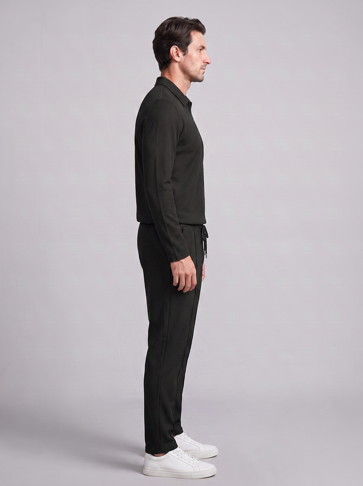 Ambrose | Relaxed Quarter-Zip Tracksuit Set for Men