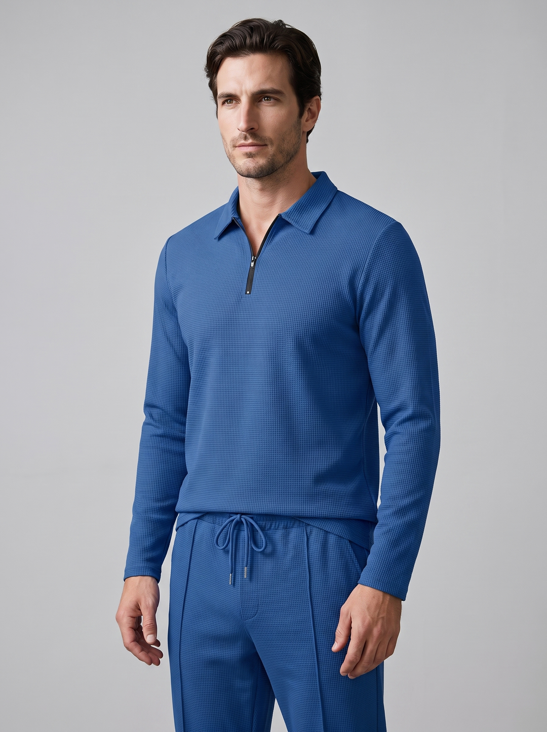 Ambrose | Relaxed Quarter-Zip Tracksuit Set for Men