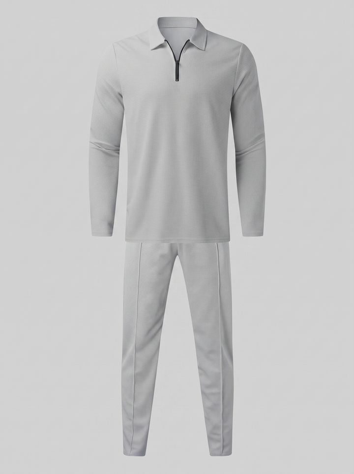 Ambrose | Relaxed Quarter-Zip Tracksuit Set for Men