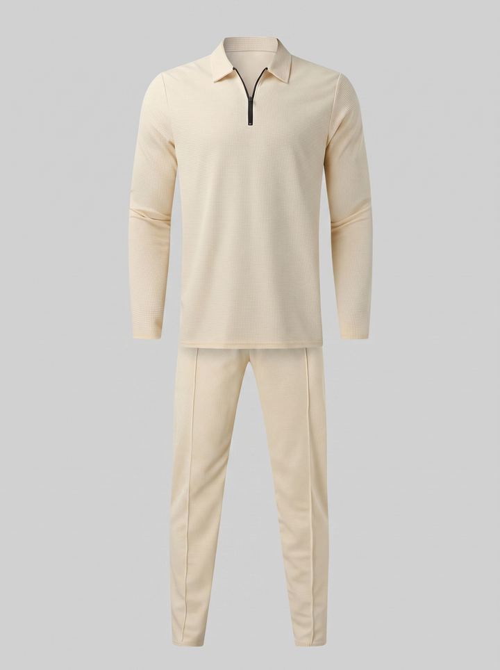 Ambrose | Relaxed Quarter-Zip Tracksuit Set for Men