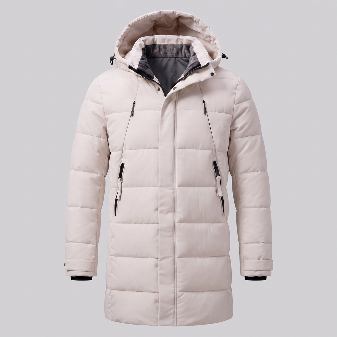 Elias | Warm Quilted Padded Parka Jacket