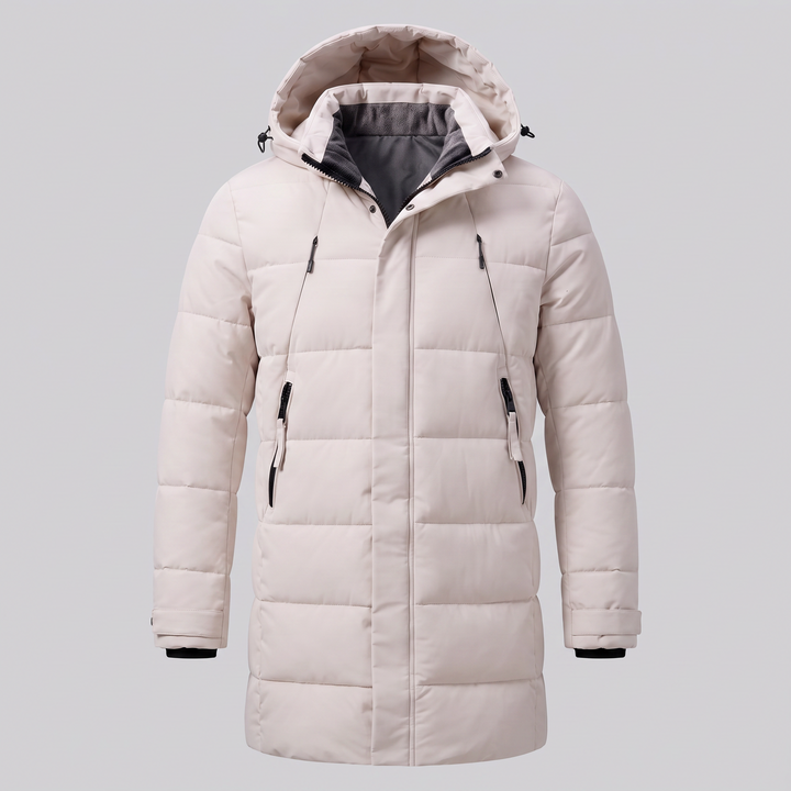 Elias | Warm Quilted Padded Parka Jacket
