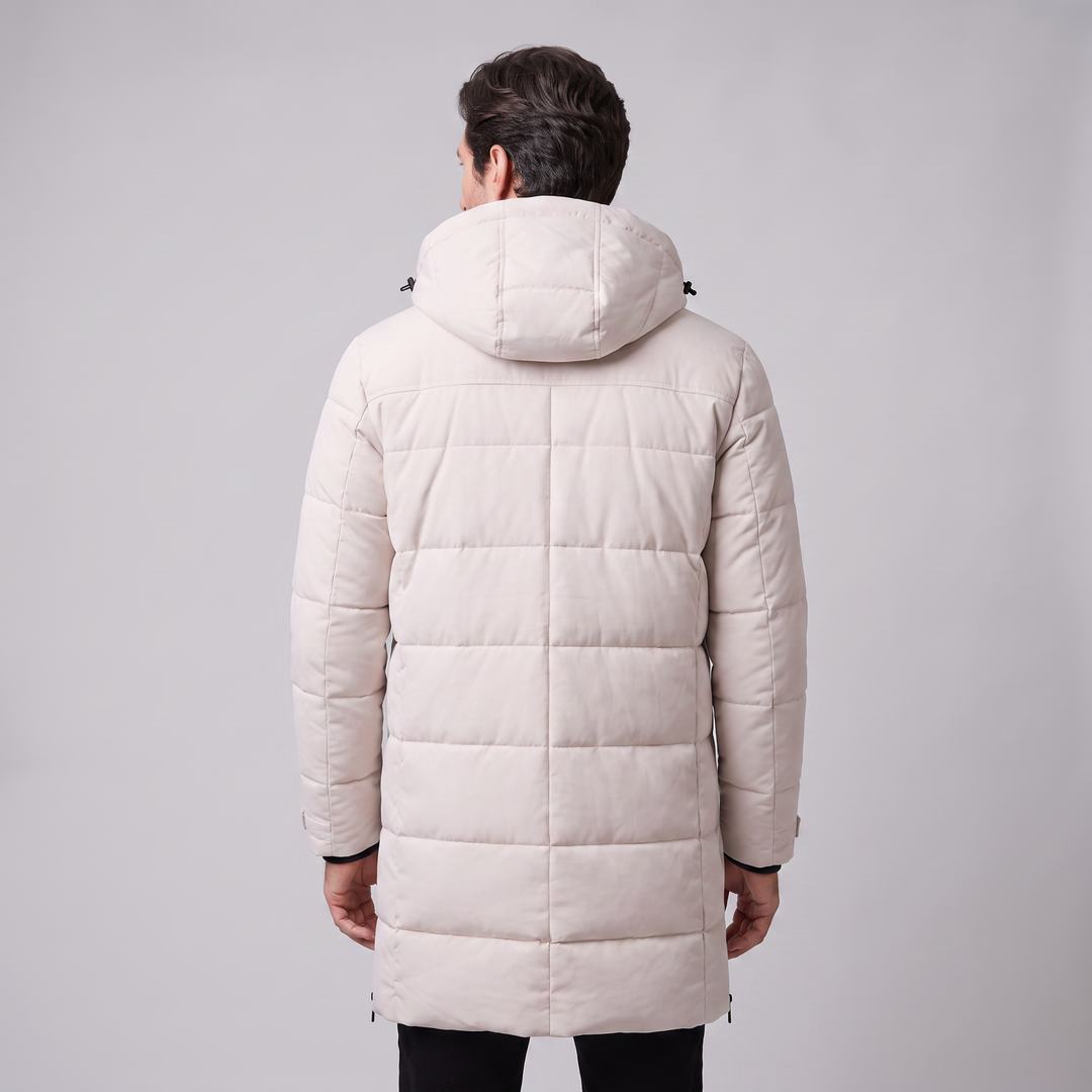 Elias | Warm Quilted Padded Parka Jacket