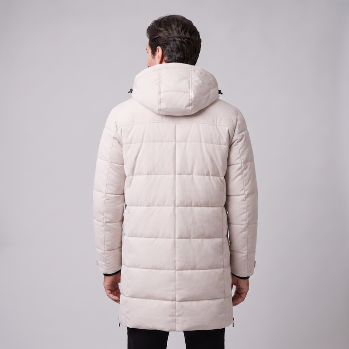 Elias | Warm Quilted Padded Parka Jacket