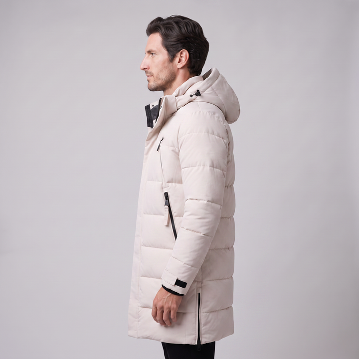 Elias | Warm Quilted Padded Parka Jacket