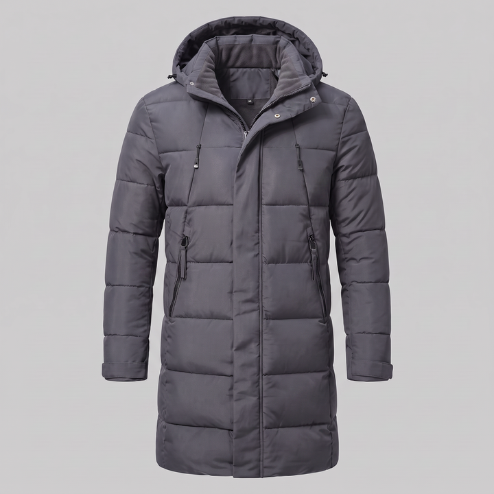 Elias | Warm Quilted Padded Parka Jacket