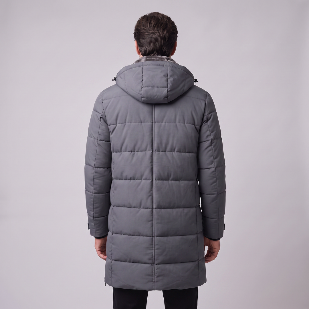 Elias | Warm Quilted Padded Parka Jacket